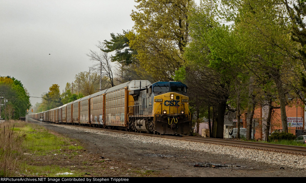 CSX 431 leads q253
